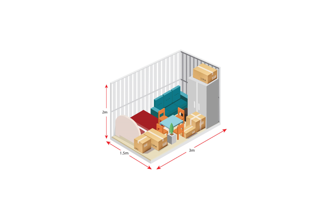 Storage by space